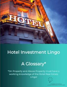 hotel real estate glossary cover