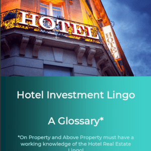 hotel real estate glossary cover